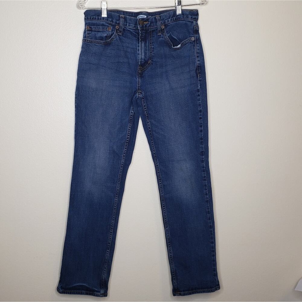 Old Navy| Blue Straight Built in Flex Jeans